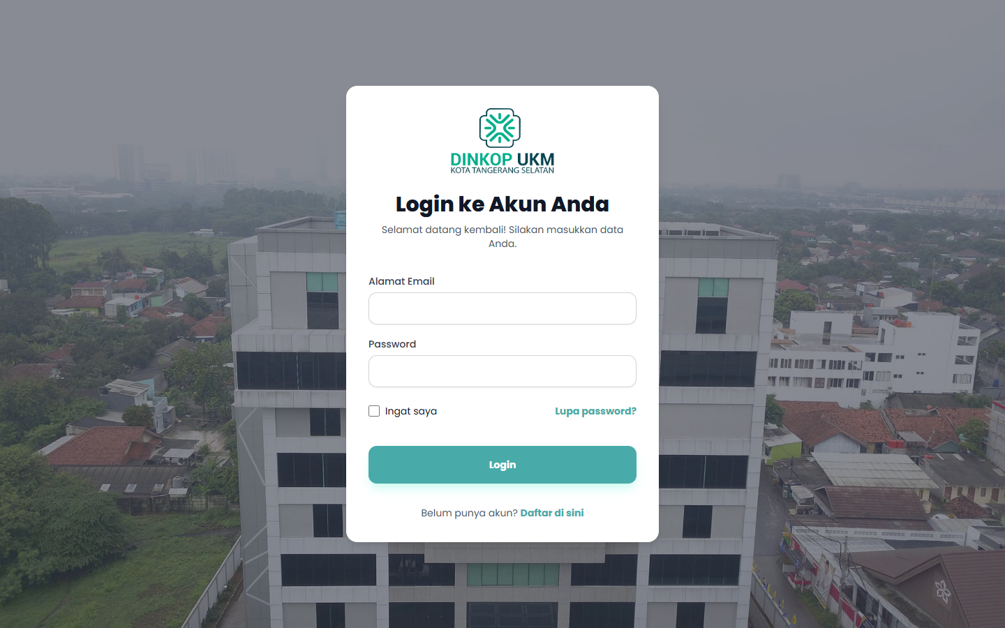 Halaman Login